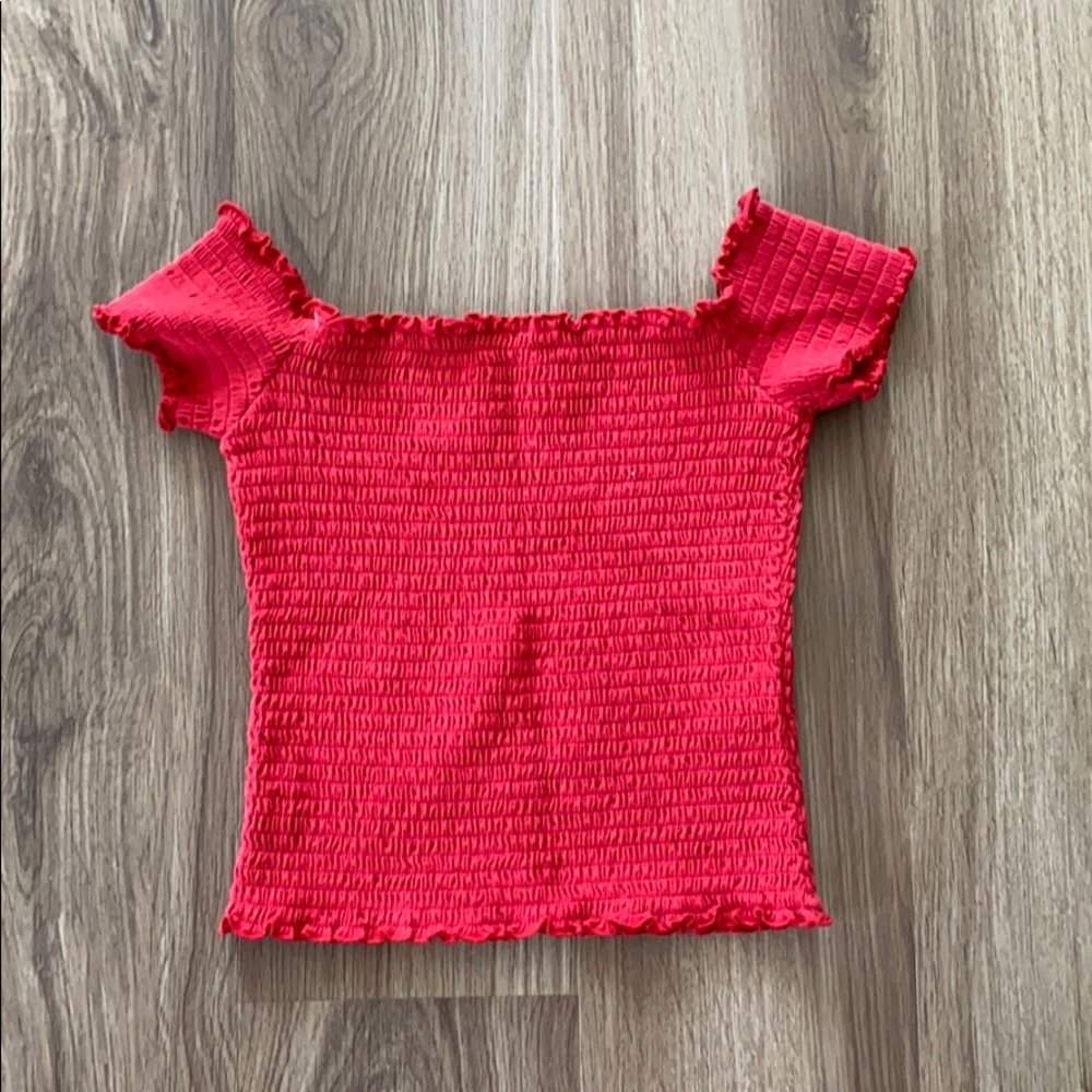 Hollister off the shoulder crop